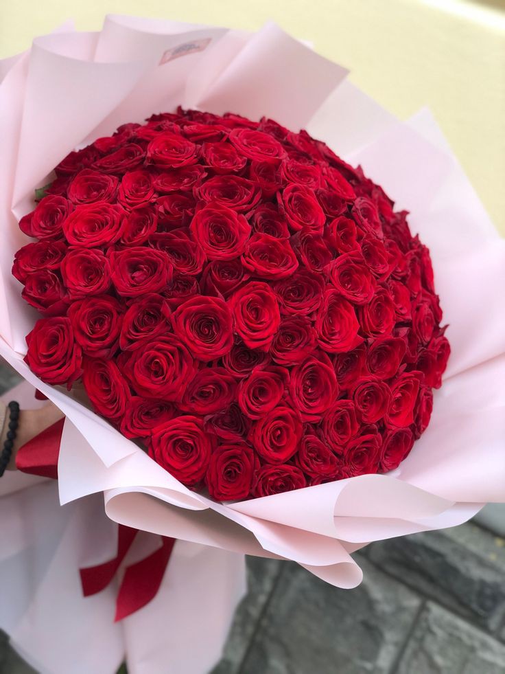 Red blooms