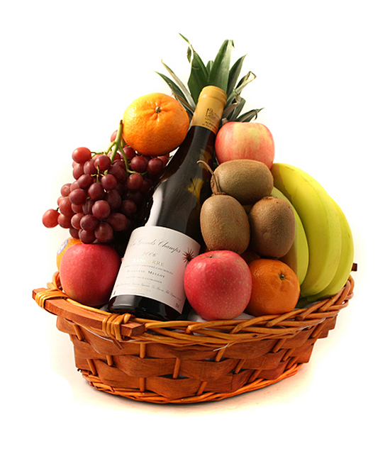 Fruit basket full